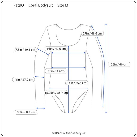 PatBO Coral Cut-Out Bodysuit - Picture 16 of 16